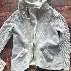 Anthropologie zip up sweater